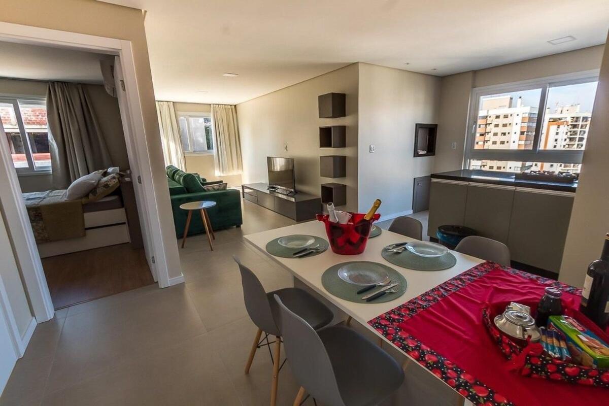 Dallas Apartamentos Na Via Gastronomica-Estacionamento-Amplos E Equipados-Wifi Бенту-Гонсалвис Экстерьер фото